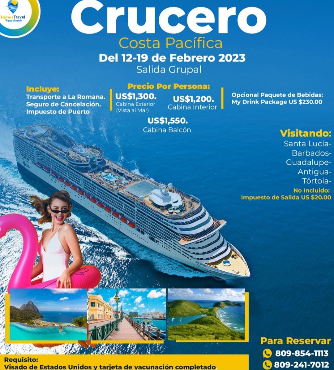 Crucero Costa Pacífica
